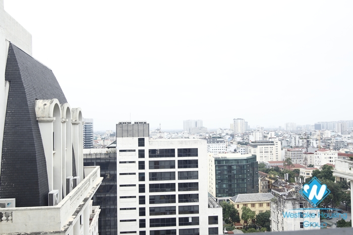 A big 3 bedrooms apartment for rent in Pacific Ly Thuong Kiet st, Hoan Kiem District